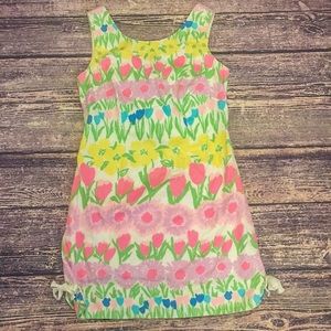 Sz 8 Lilly Pulitzer Tulip Shift Dress w/ Bows
